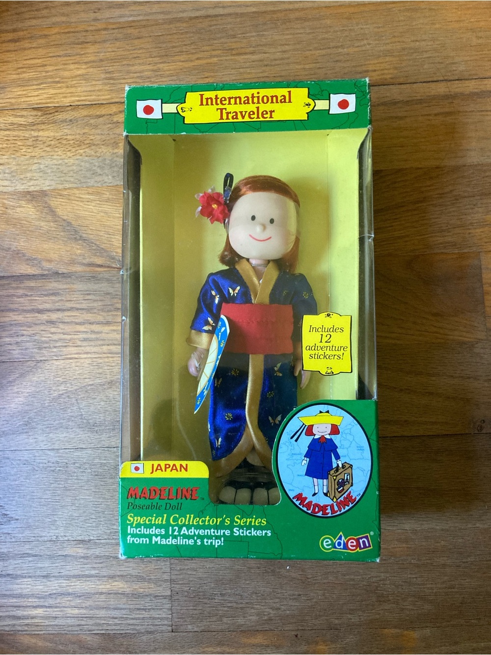 Madeline International Traveler Japan Doll NIB Eden Toys Collector Series